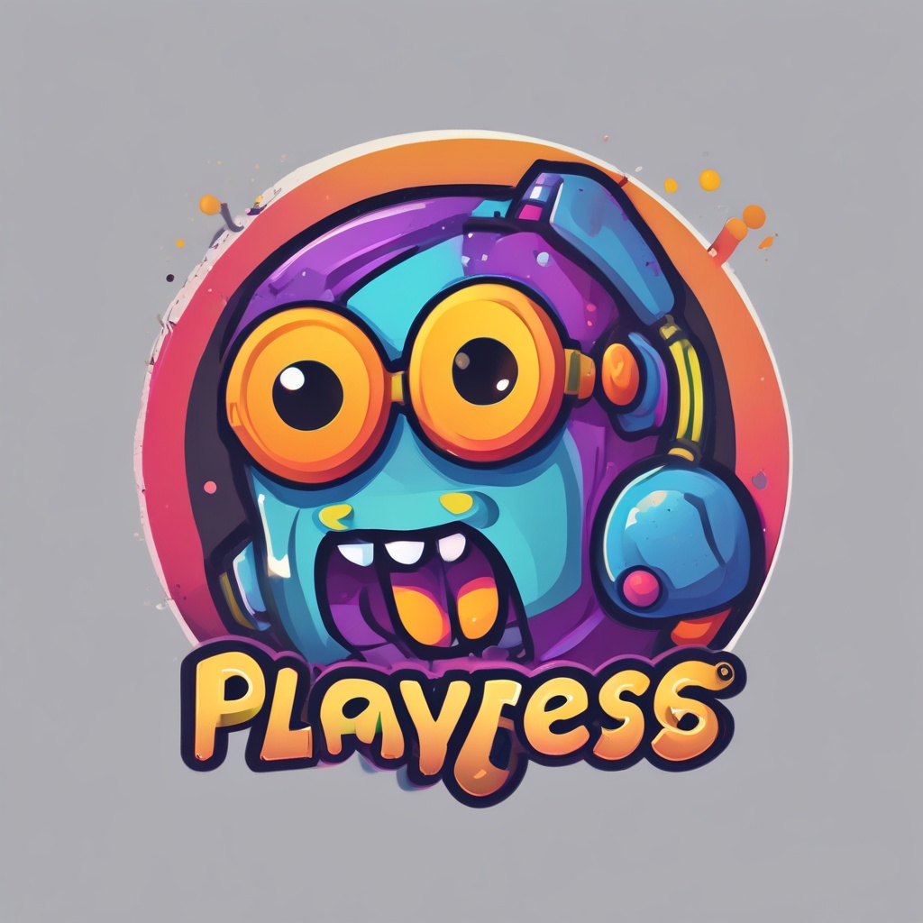 Playverse logo for a playful and dynamic gaming website